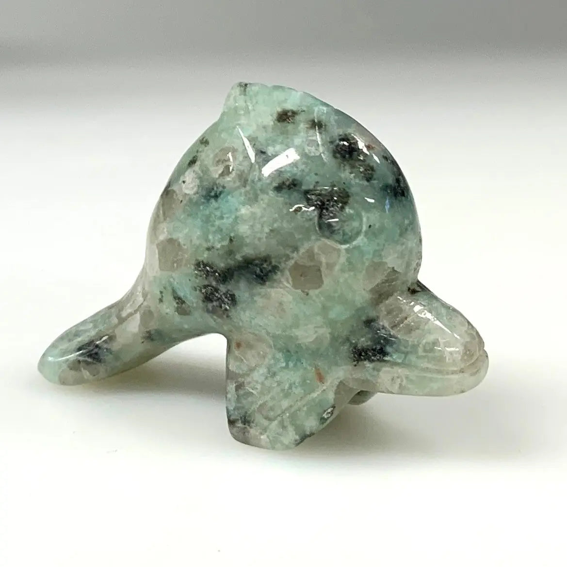 Kiivikivi - Kristallifisu - Lasten suosikki - 4,5cm - Valkoisen Liekin Voima
