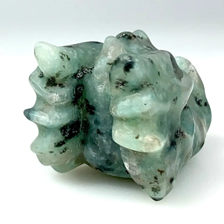 Kiivikivi - Kristallilohikäärme 5cm - Rauhoittaa ja luo ympärillesi suojakilven - Valkoisen Liekin Voima