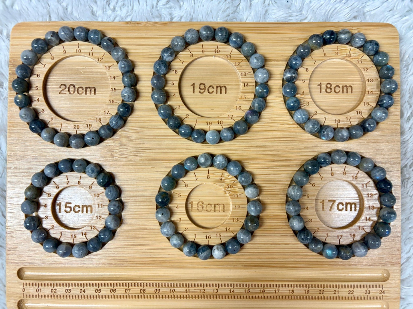 Labradoriitti - Rannekoru - Manifestoinnin kristalli - Valkoisen Liekin Voima