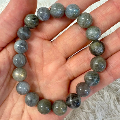 Labradoriitti - Rannekoru - Manifestoinnin kristalli Valkoisen Liekin Voima