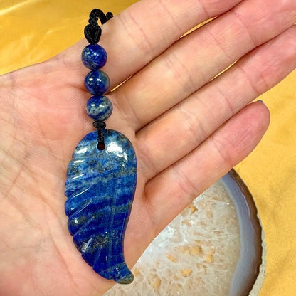 Lapis latsuli - Enkelinsiipikaulakoru - Suojelusta, vahvuutta ja rohkeutta - Valkoisen Liekin Voima