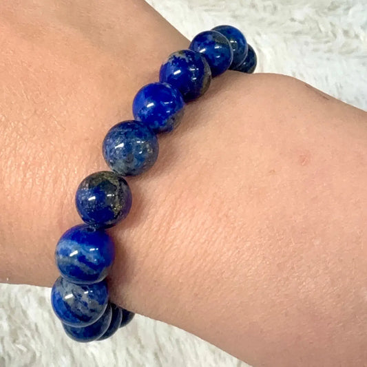 Lapis latsuli - Rannekoru - Suojelee, poistaa pelkoja, katkaisee negatiiviset sidokset Valkoisen Liekin Voima