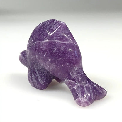 Lepidoliitti - Kristallifisu - Lasten suosikki - 4,5cm - Valkoisen Liekin Voima