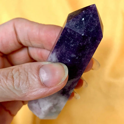 Lepidoliitti - Kristallikärki - Boostausta henkiselle polulle - 7cm - 8cm - Valkoisen Liekin Voima