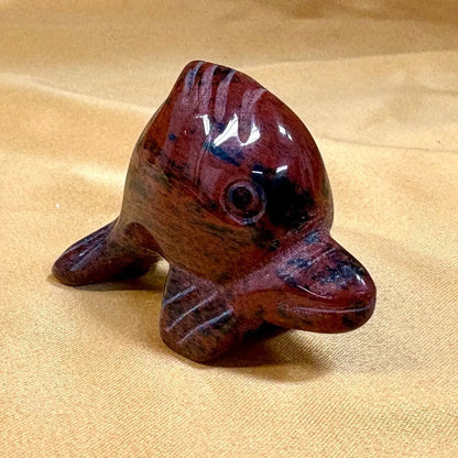 Mahonkiobsdiaani - Kristallifisu - Lasten suosikki - 4,5cm - Valkoisen Liekin Voima