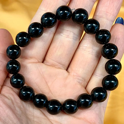 Musta obsidiaani – Rannekoru – Vapauttaa sisäisiä lukkoja ja suojaa energioitasi - Valkoisen Liekin Voima