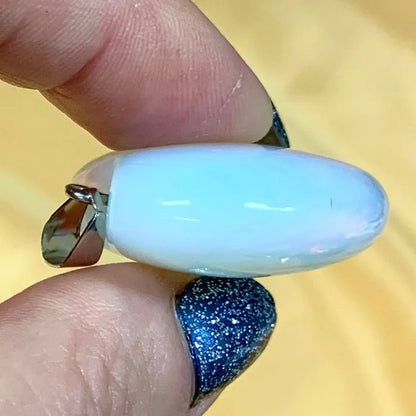 Opaliitti - Sydänkaulakoru 3cm - Kantaa Äiti Marian energiaa - Valkoisen Liekin Voima