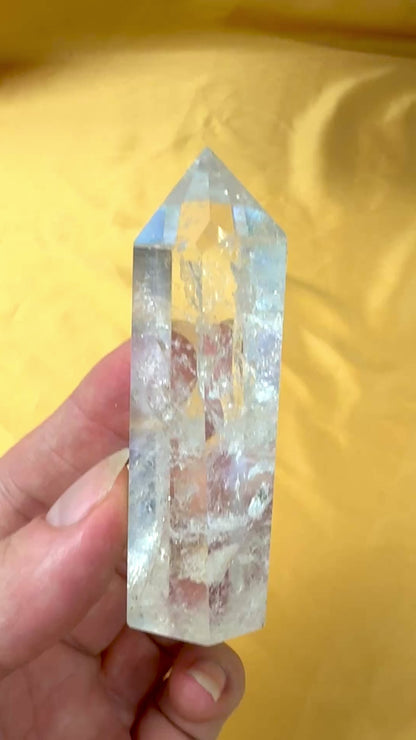 Vuorikristallikärki 7,5cm - Viritetty Mahatmaenergiaan - Huippulaatu
