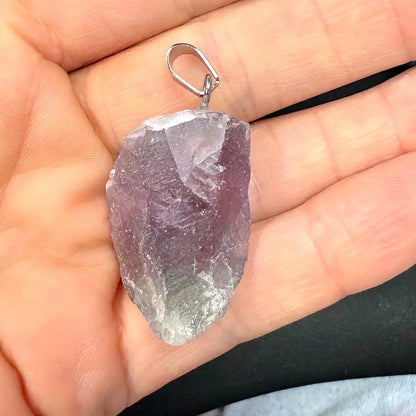 Sateenkaarifluoriitti - Kaulakoru 2 - 3cm - Valkoisen Liekin Voima