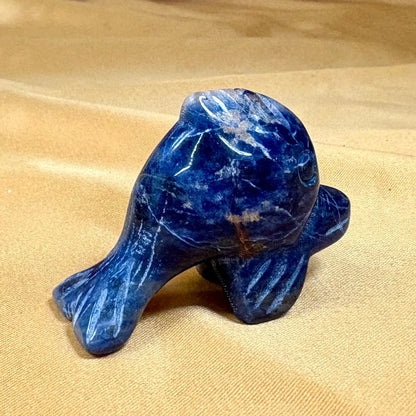 Sodaliitti - Kristallifisu - Lasten suosikki - 4,5cm - Valkoisen Liekin Voima