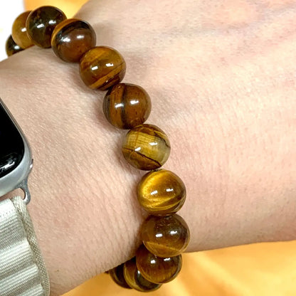 Tiikerinsilmä - Rannekoru - Kehon ja mielen parantaja - Valkoisen Liekin Voima