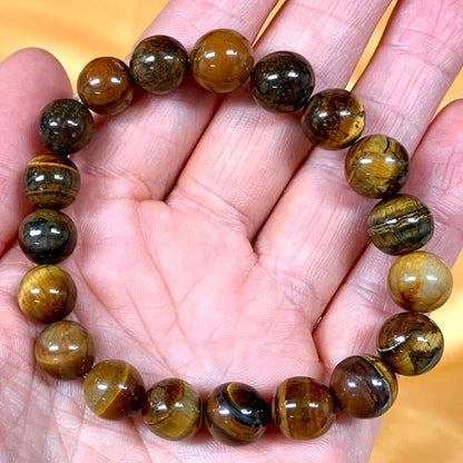 Tiikerinsilmä - Rannekoru - Kehon ja mielen parantaja - Valkoisen Liekin Voima