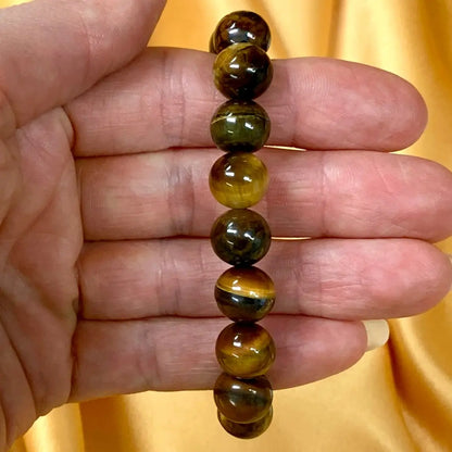 Tiikerinsilmä - Rannekoru - Kehon ja mielen parantaja - Valkoisen Liekin Voima