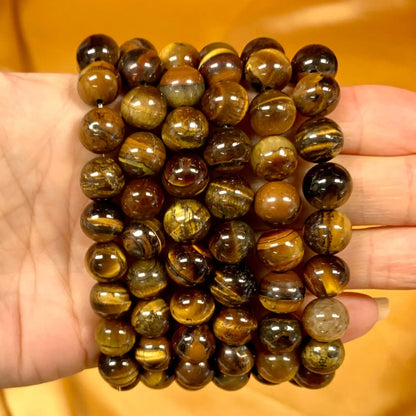 Tiikerinsilmä - Rannekoru - Kehon ja mielen parantaja - Valkoisen Liekin Voima