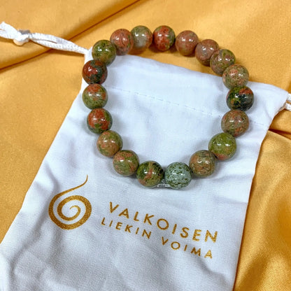 Unakiitti - Rannekoru - Tasapainottaa tunnekehoa, auttaa pettymysten yli - Valkoisen Liekin Voima