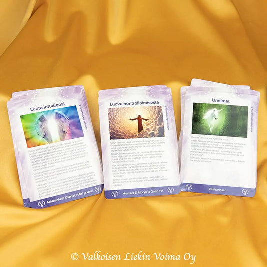 Viestejä Valonauttajilta - kanavoitu korttipakka - Valkoisen Liekin Voima