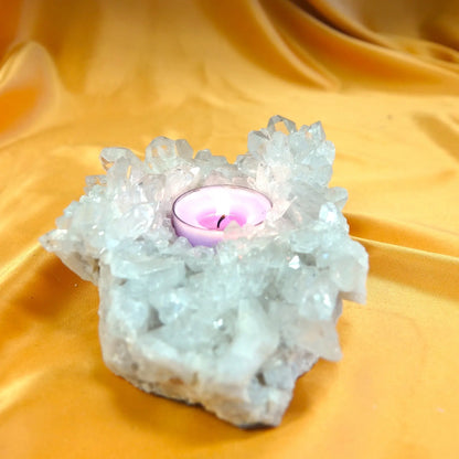 Vuorikristalli - Iso Kristallituikku - 933g - 15,5cm - Valkoisen Liekin Voima