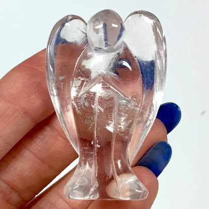 Vuorikristalli - Kristallienkeli - Arkkienkeli Gabriel 5cm - Valkoisen Liekin Voima