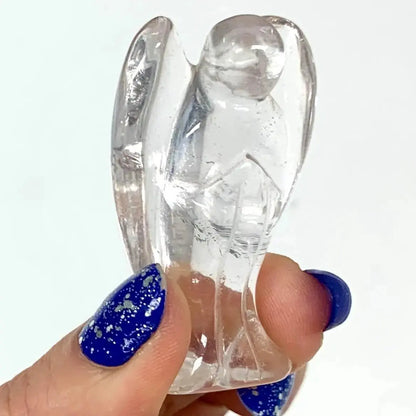 Vuorikristalli - Kristallienkeli - Arkkienkeli Gabriel 5cm - Valkoisen Liekin Voima